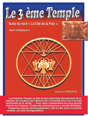 cover image of Le troisième Temple